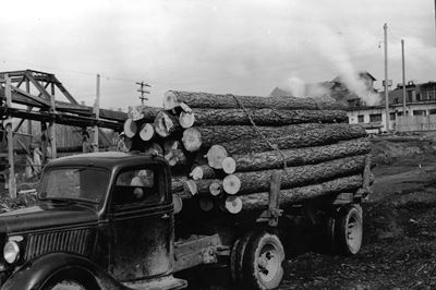 Logs on a Truck_USFS
