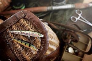Fishing Lures and Basket_credit iStock