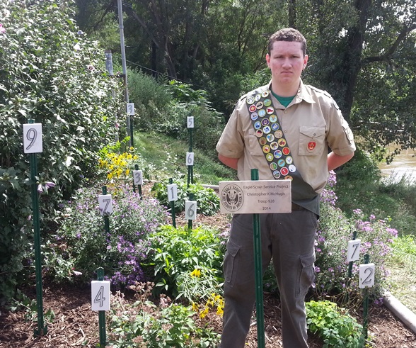 Eagle Scout native plant garden project