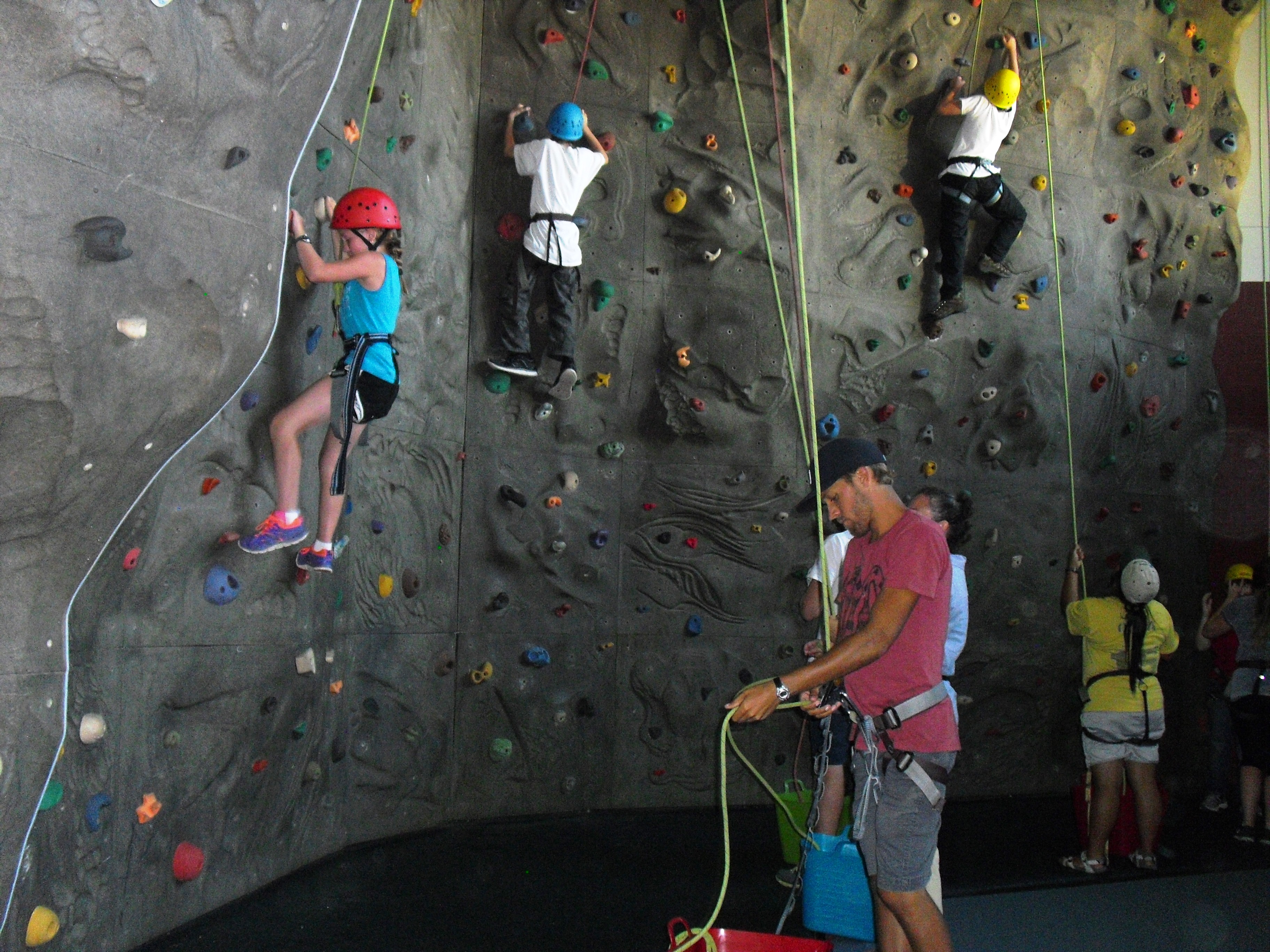 Youth Rock Climbing