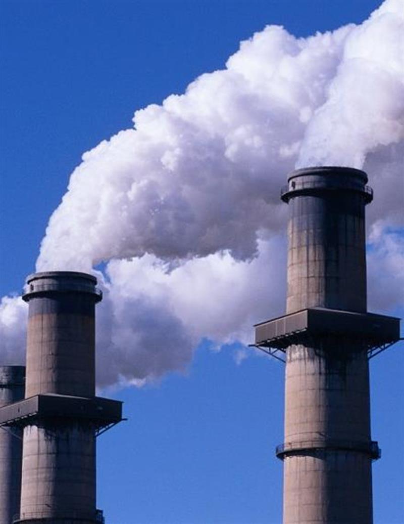 Smokestacks – credit corbis-fotosearch