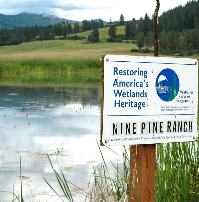 Wetlands Reserve Program - credit USDA NRCS