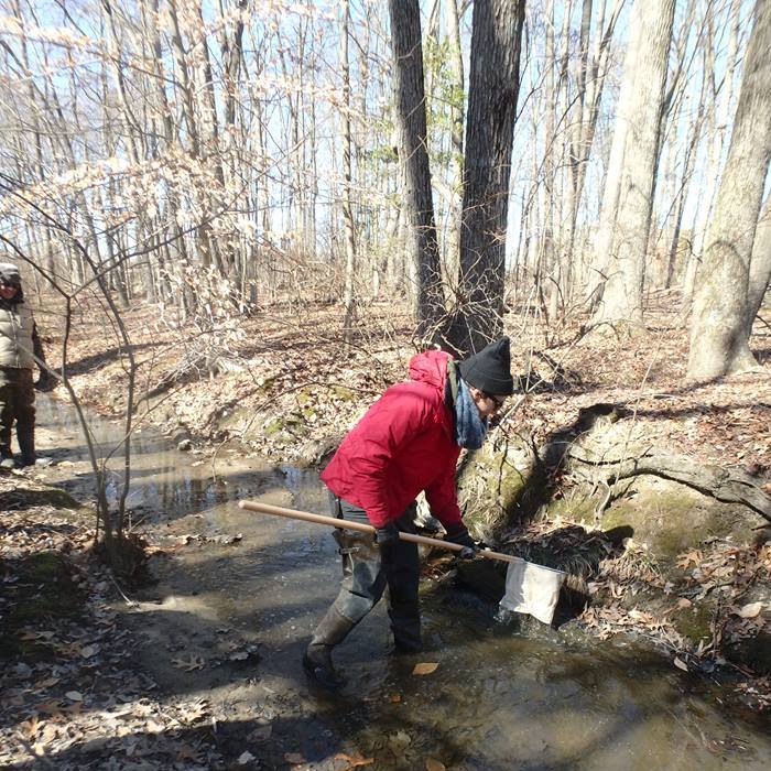 Winter stream monitoring