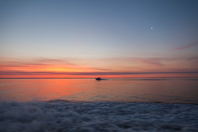 Fishing boat on Chesapeake Bay