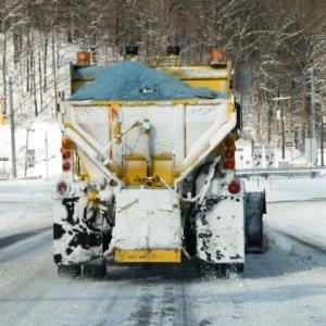 Salt truck image. Credit: iStock.