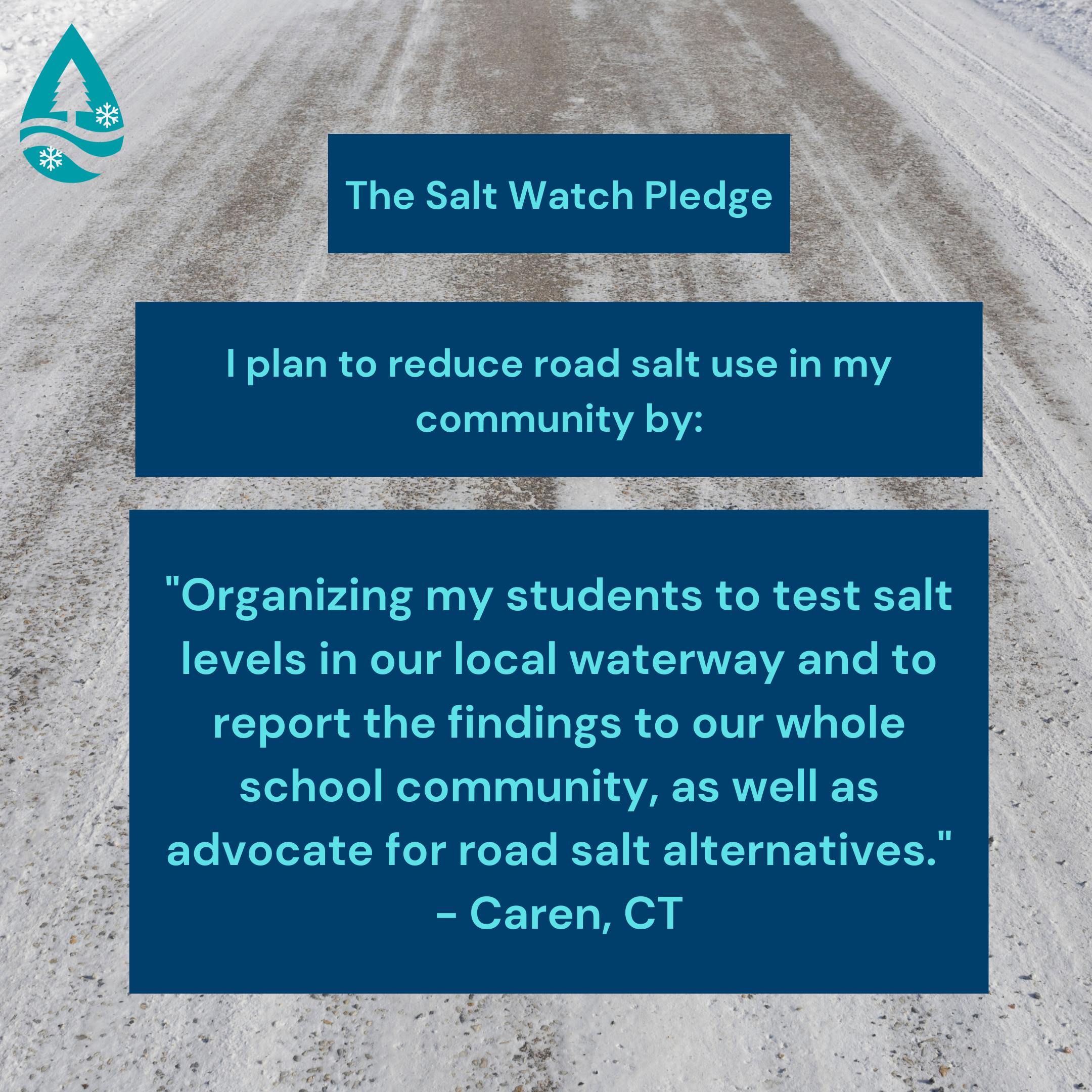Salt Watch pledge - Caren