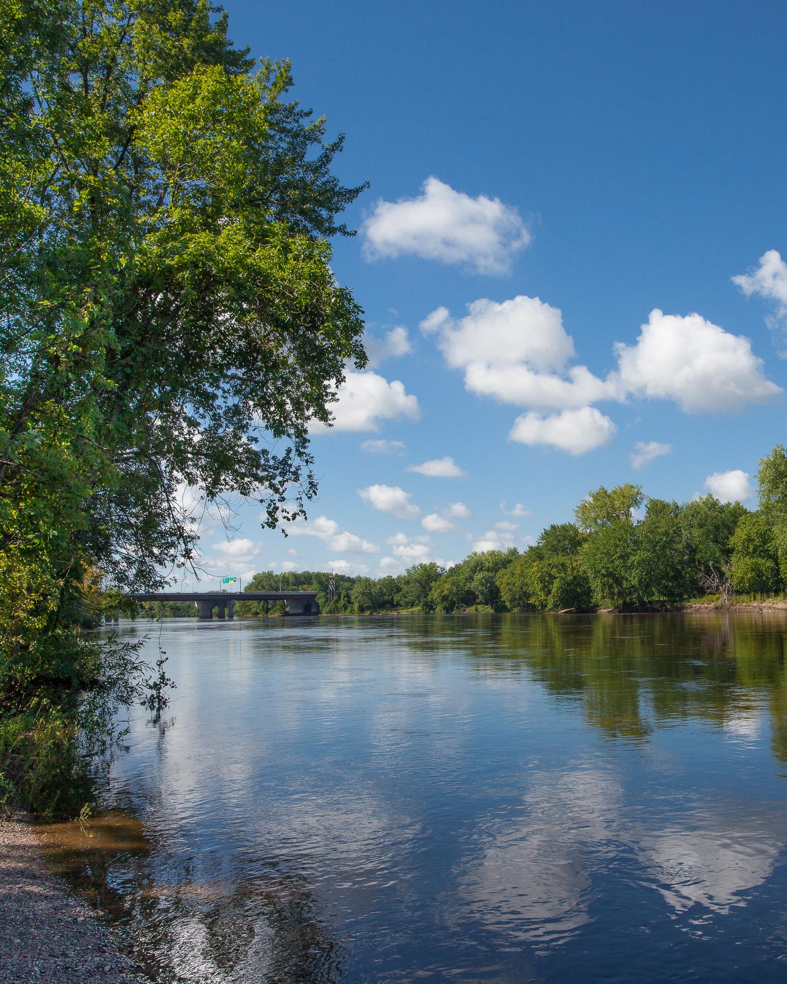 Upper Mississippi River above Minneapolis - credit NPS