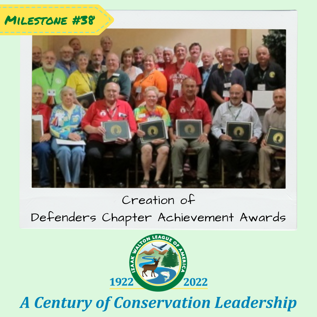 Creation of Defenders Chapter Achievement Awards