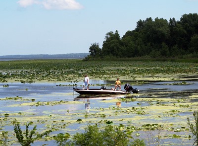 Bass Fishing on Upper Mississippi River_Upper Miss River Natl Wildlife and Fish Refuge