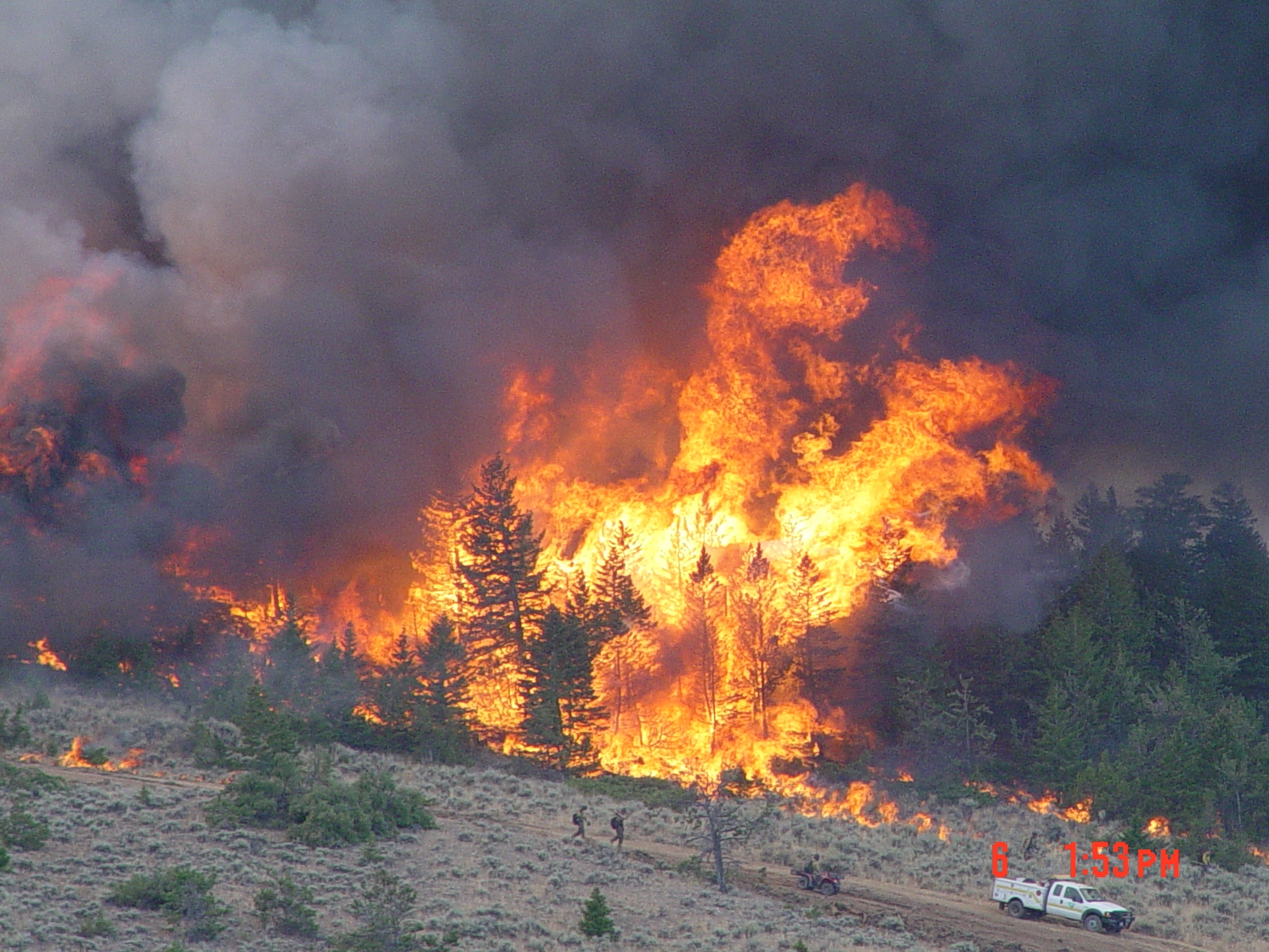 Derby fire_MT_credit Dan Borsum-NOAA Derby fire_MT_credit Dan Borsum-NOAA