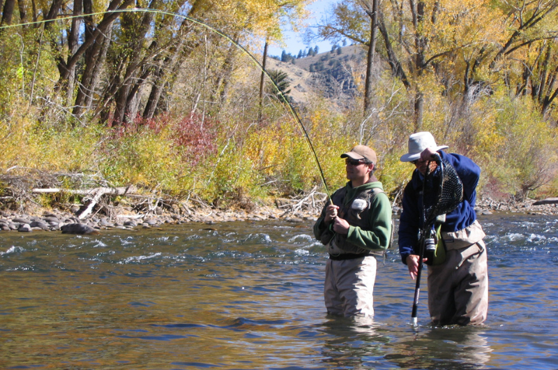 Fishing near Crested Butte, Colorado - credit Adam Sharron