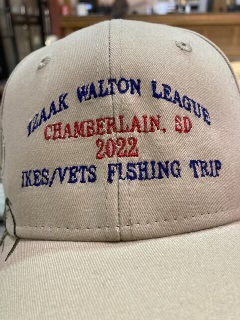 Hat from South Dakota fishing trip