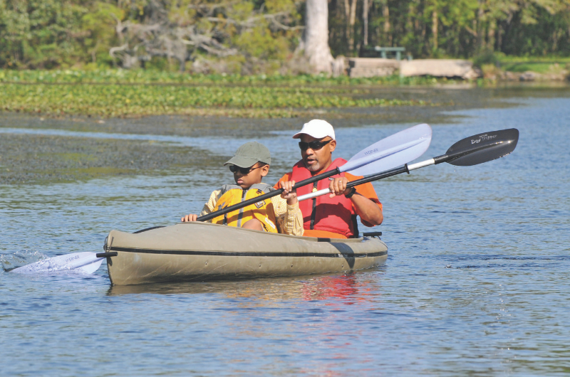 People kayaking - credit Tim Donovan, FL Fish and Wildlife Commission
