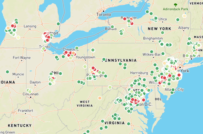 Salt Watch map - credit IWLA