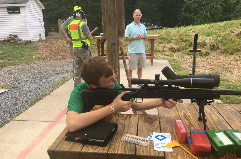 Young participant at Alexandria Chapter - credit Mike Scherr