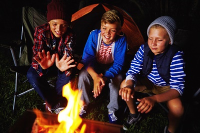 Kids Camping_iStock