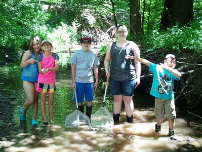 Wayne County Chapter Youth in Creek